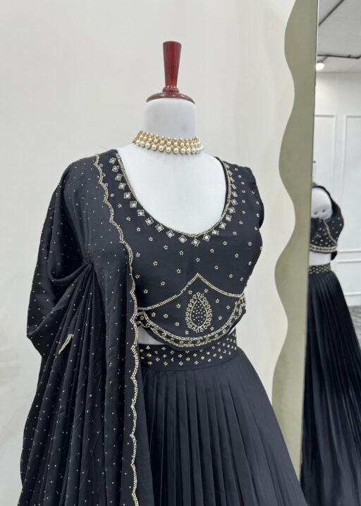 Bollywood Black Lehenga Choli