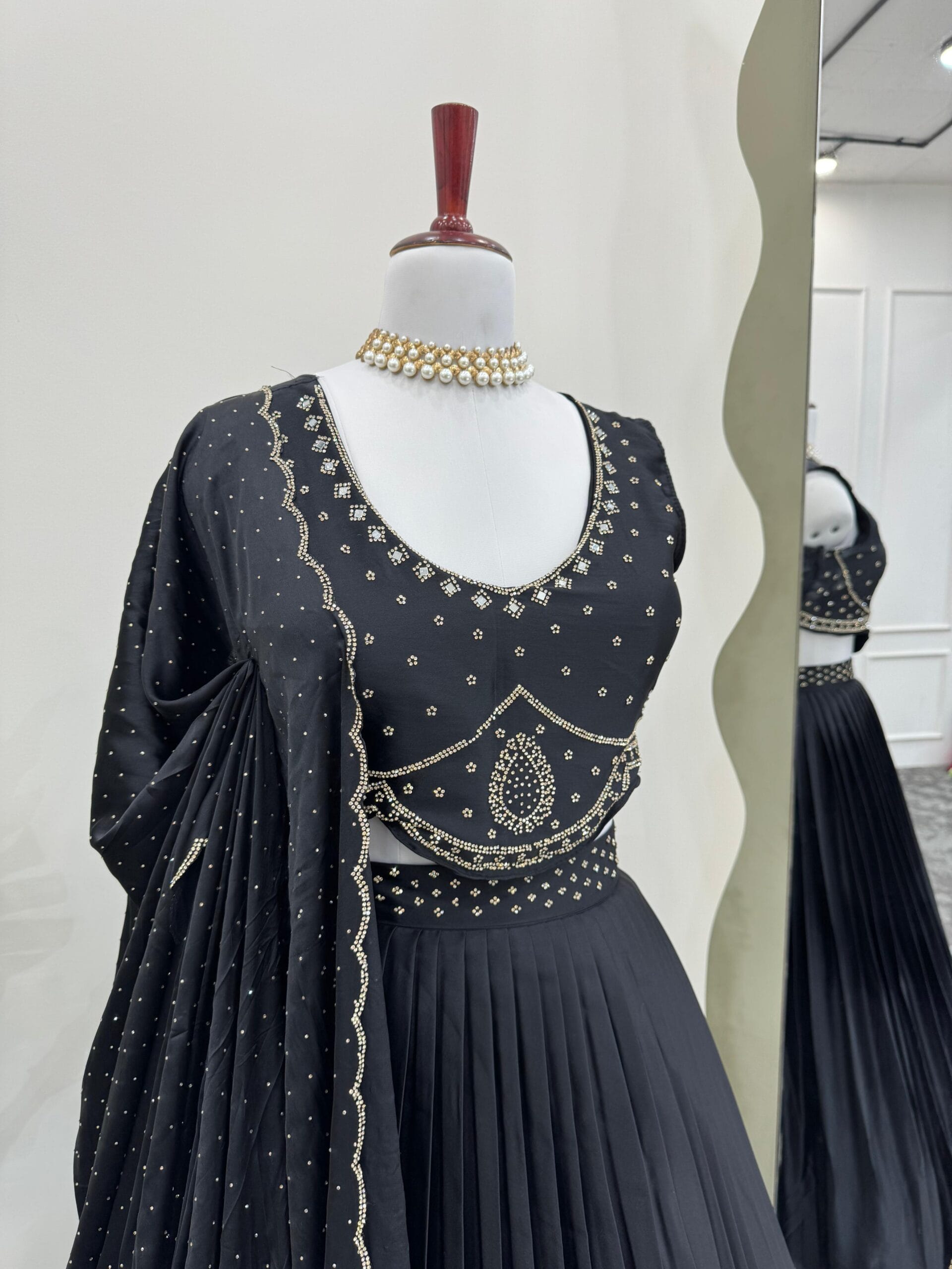 Bollywood Black Lehenga Choli
