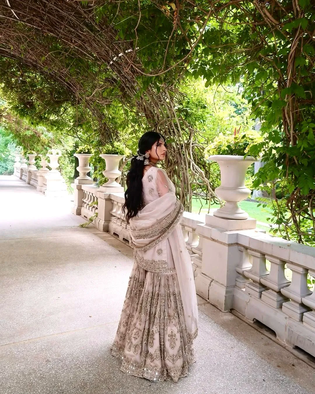 Baby Pink Color Pakistani Sharara Suit - Image 3