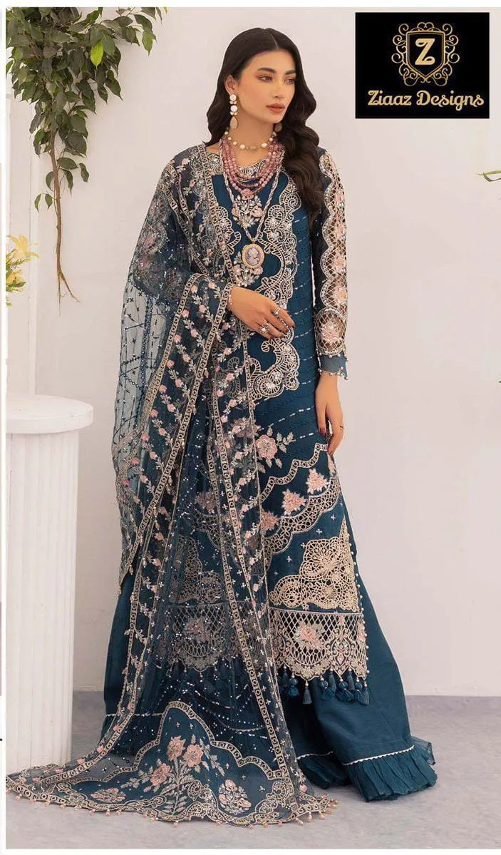 Long Pakistani Dress For Ramzan Eid