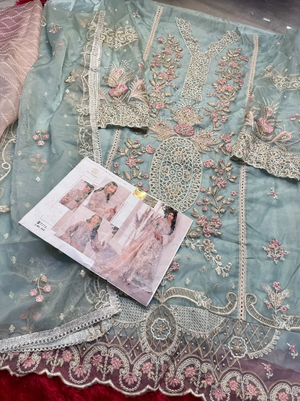Long Pakistani Dress For Ramzan Eid - Image 2