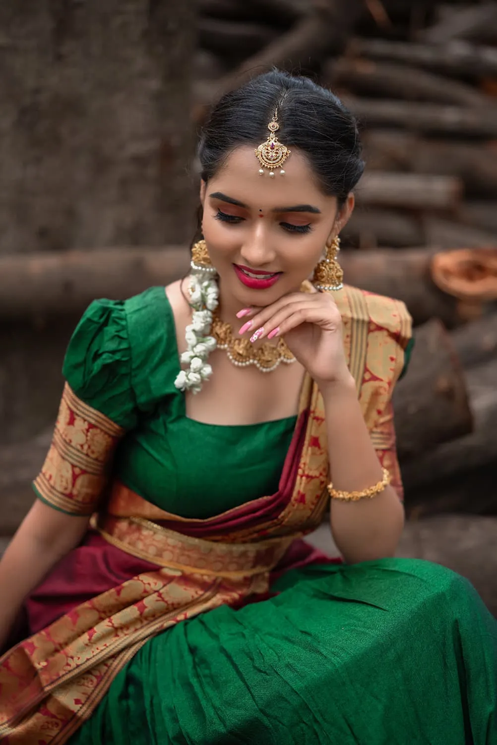 Narayan Peth Lehenga Choli - Image 3