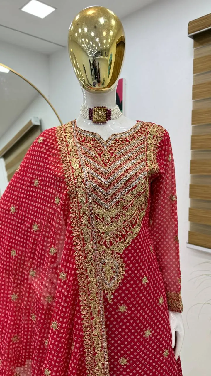 Sonakshi Sinha Inspired Plazzo Salwar Suit - Image 3