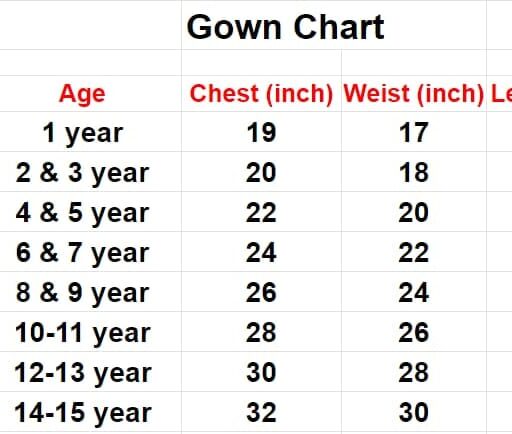 Kids Wedding Wear Gown