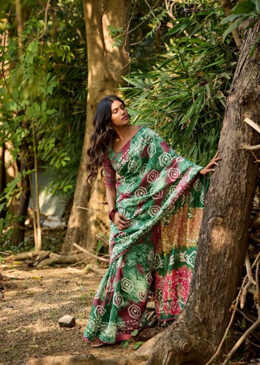 Women Printed Sarees , Daily Wear Saree , Office Wear saree