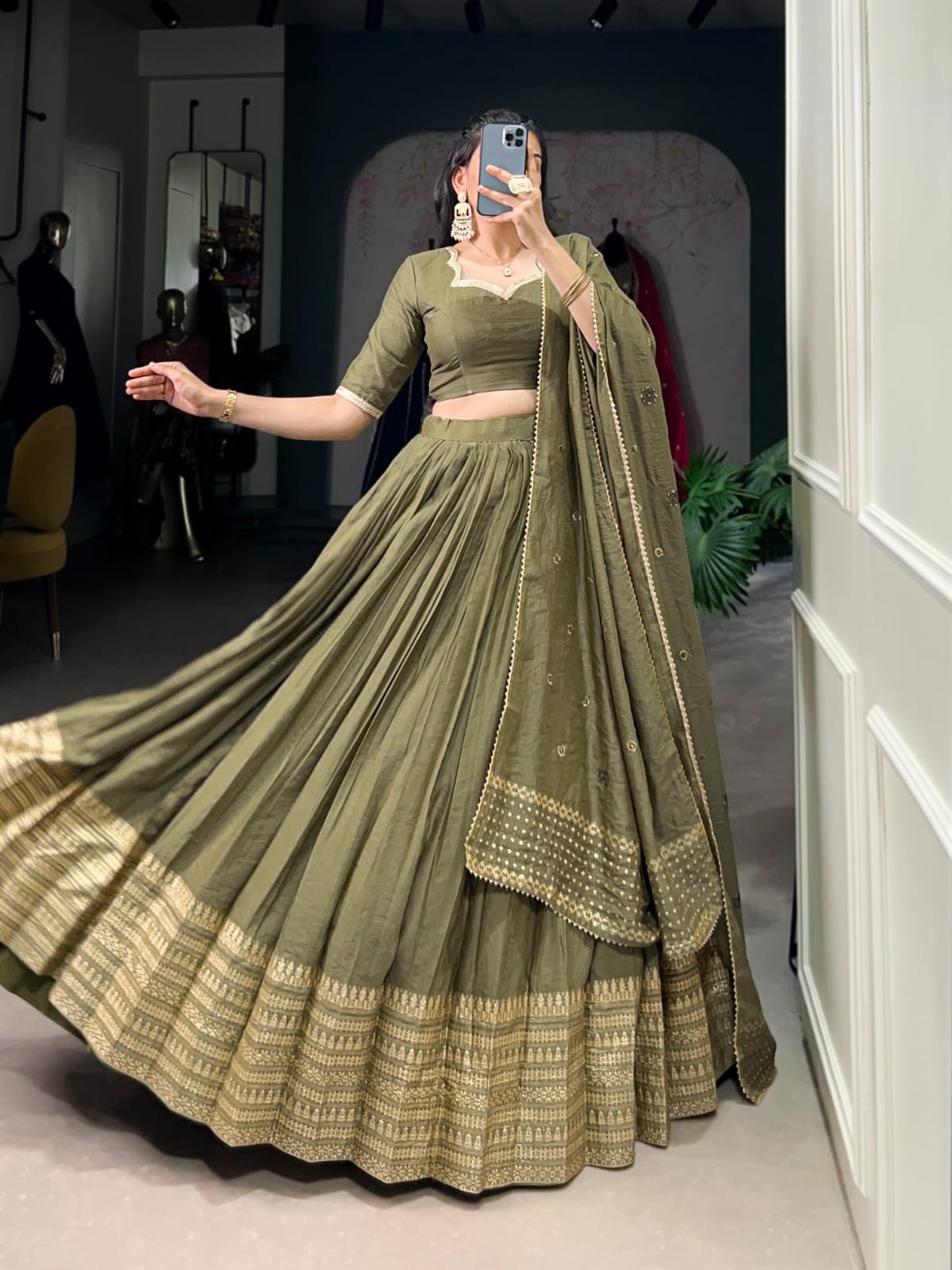 Haldi Function Lehenga Choli