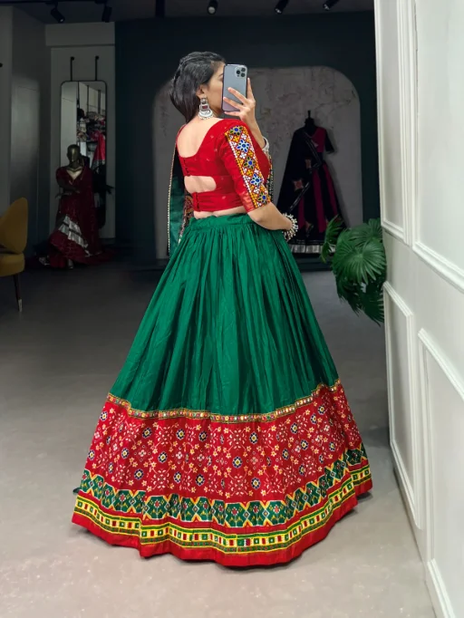 Patola Printed Chaniya Choli Design - Image 2