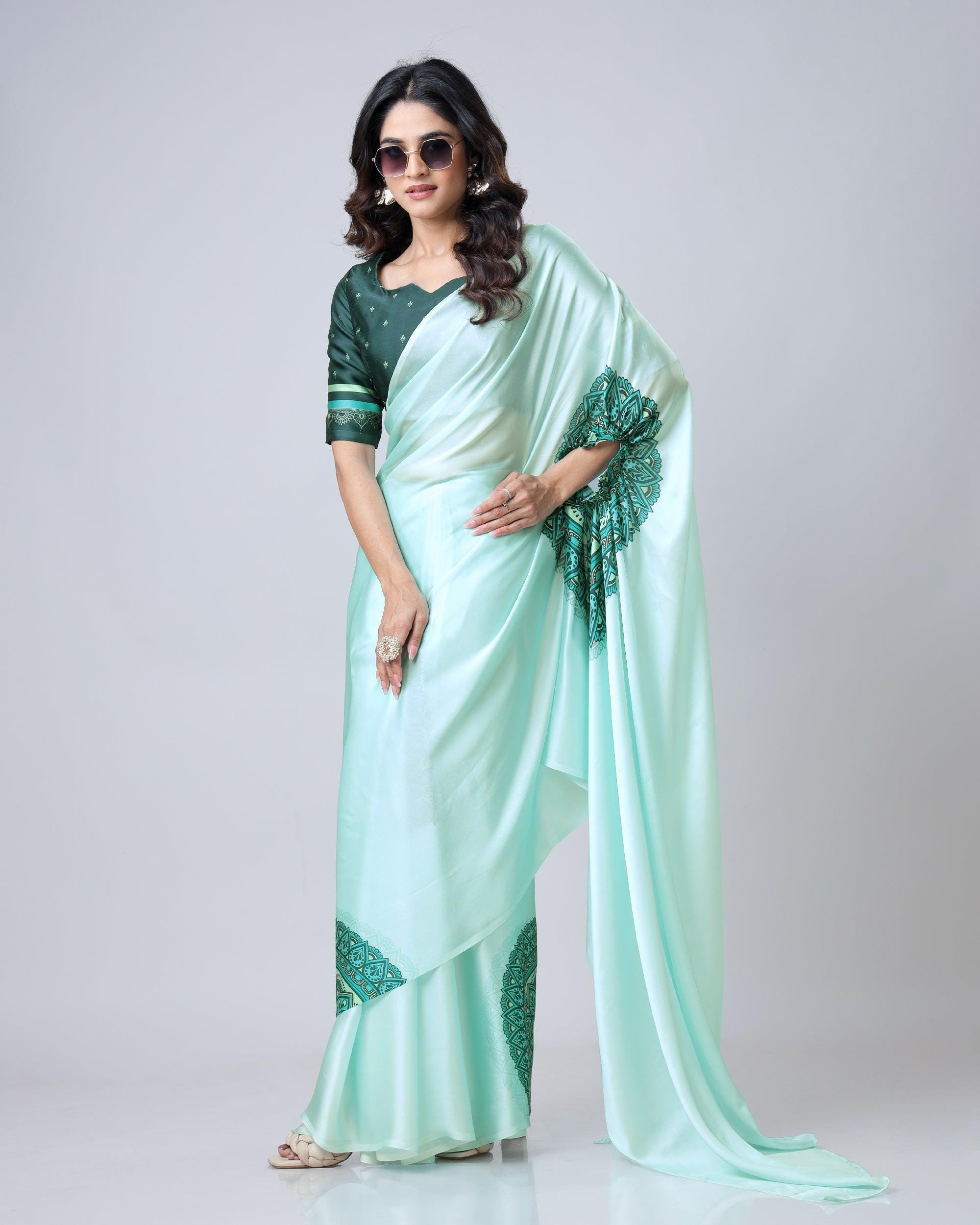 Designer Hand Free Saree For Women