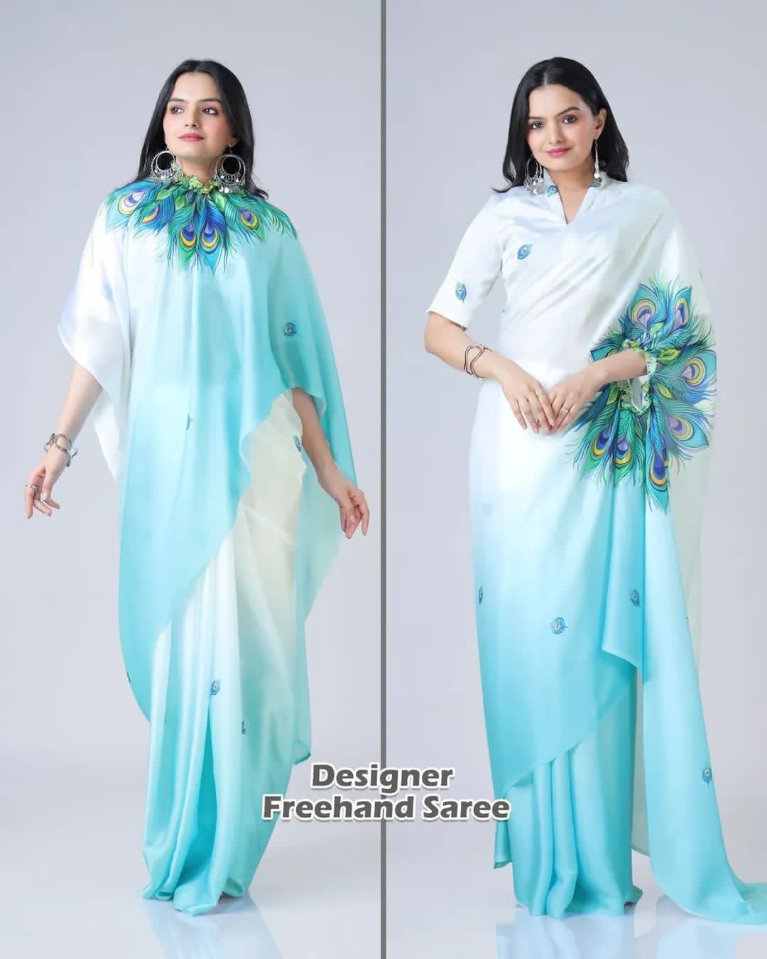 Hand Free Saree