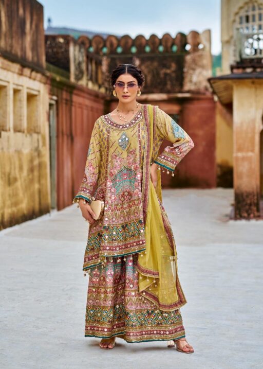 Wedding Wear Rajwadi Sharara For Women