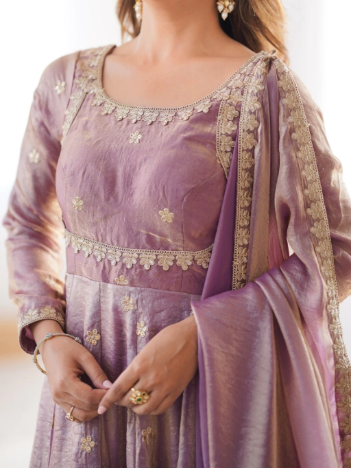 Wedding Wear Silk Gown For Women