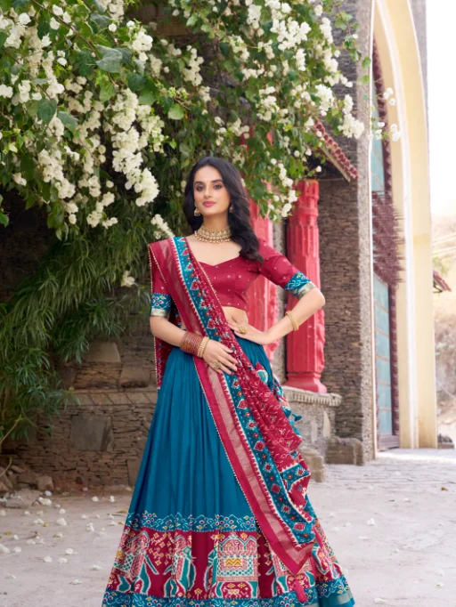 Designer Patola Chaniya Choli - Image 12