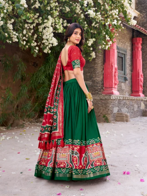 Designer Patola Chaniya Choli - Image 8