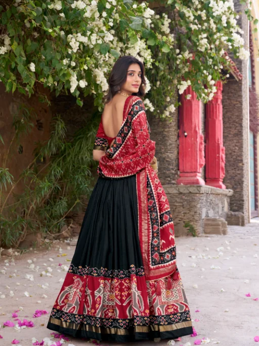 Designer Patola Chaniya Choli - Image 10