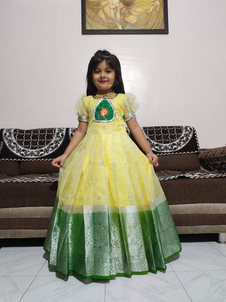 Beautiful Kids Wear Gown for Wedding - Image 2