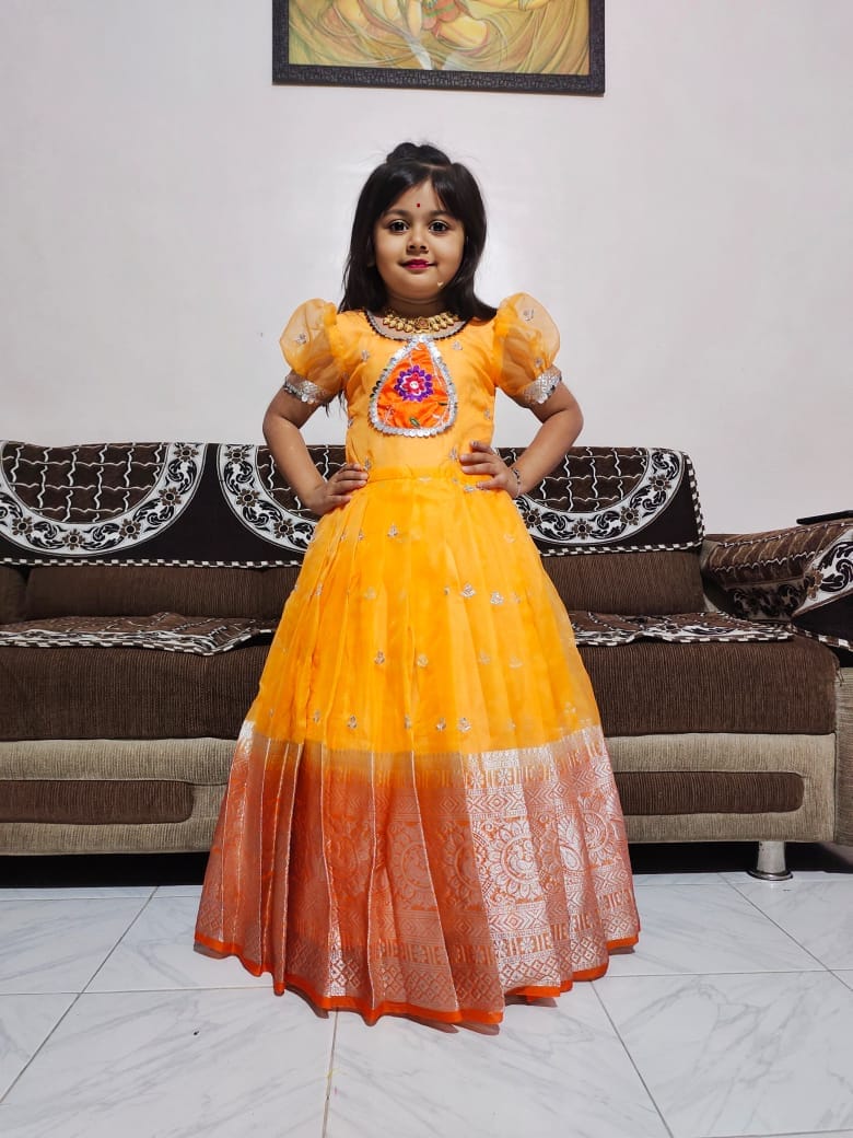 Beautiful Kids Wear Gown for Wedding - Image 3