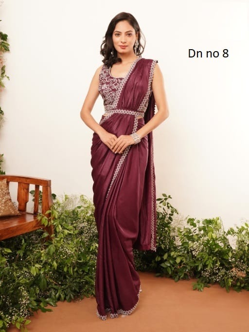 Fashionable Ready to Wear Saree for Wedding