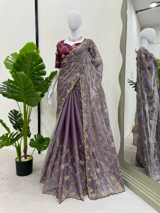 Jimmy Chu Wedding Saree for Women