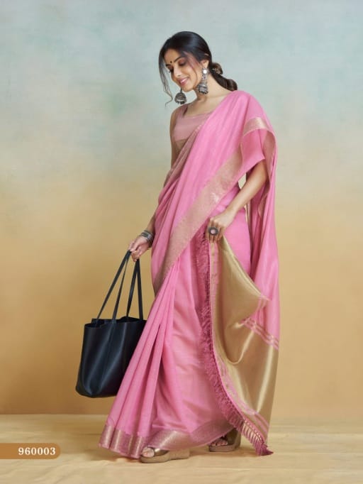 Pure Handloom Khadi Silk Ethnic Saree