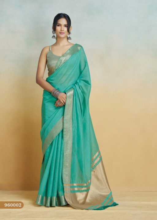 Pure Handloom Khadi Silk Ethnic Saree