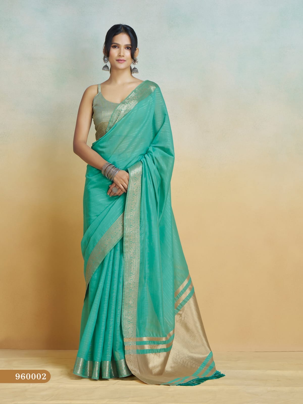Pure Handloom Khadi Silk Ethnic Saree
