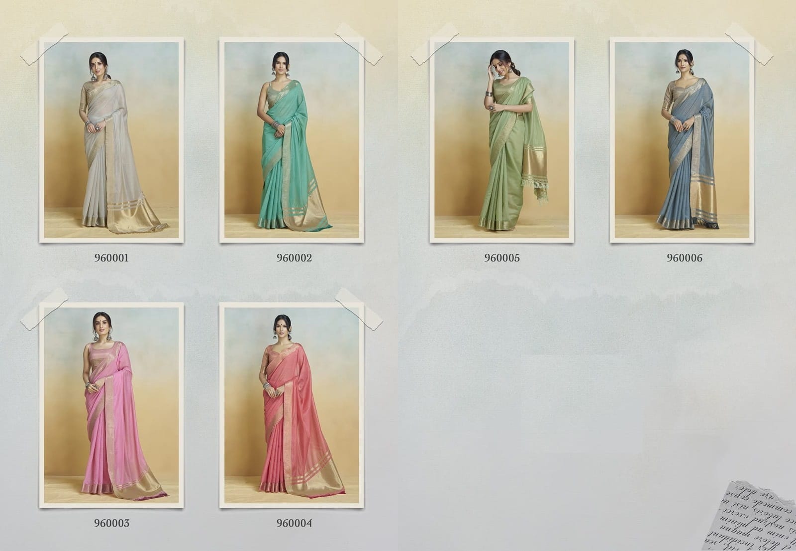 Pastel Color Khadi Silk Sarees