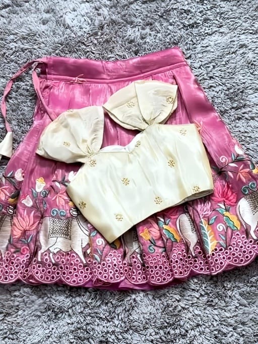 Small Girl Lehenga Choli For Wedding