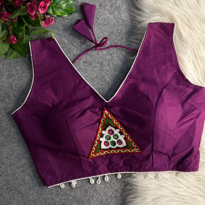 Readymade Garba Wear Navratri Blouse - Image 2