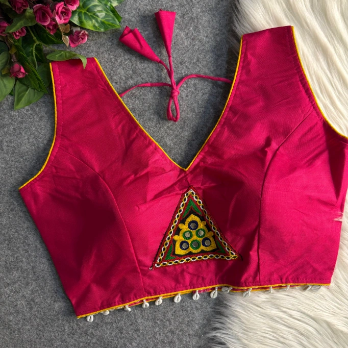 Readymade Garba Wear Navratri Blouse - Image 11