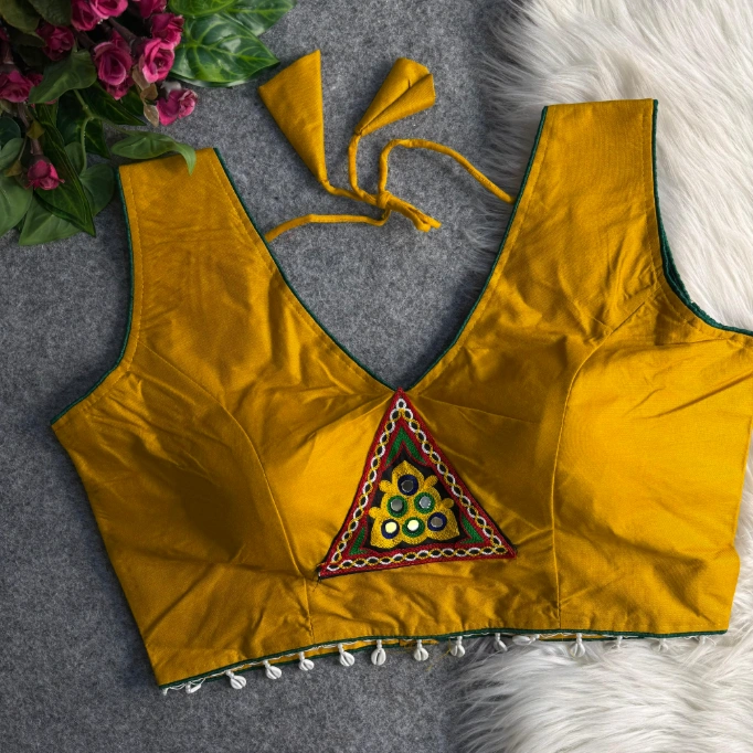 Readymade Garba Wear Navratri Blouse - Image 6