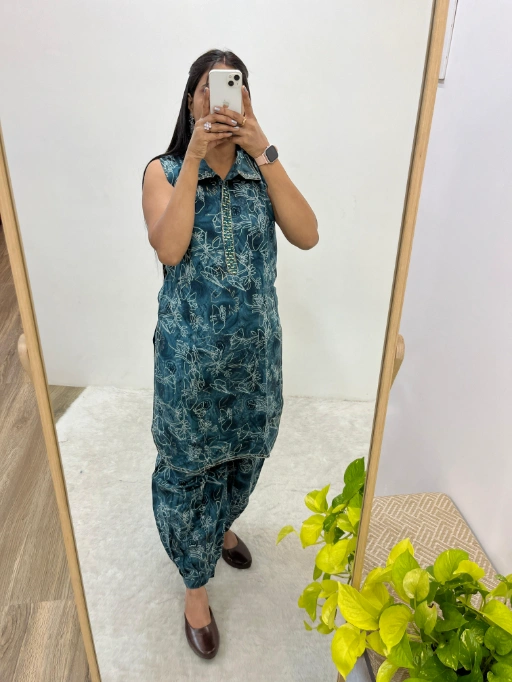 Stylish Office Wear Cotton Co ord Sets - Image 2