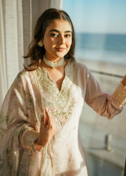 Stylish Pakistani Plazo Salwar Suit