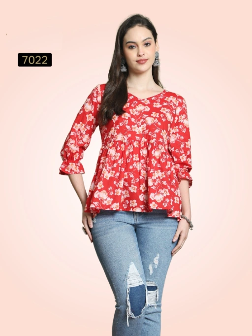 Stylish Tunic Tops with Handwork