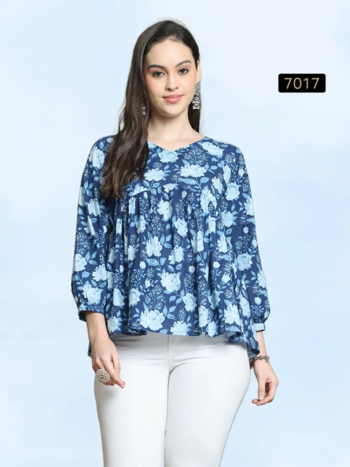 Stylish Tunic Tops with Handwork