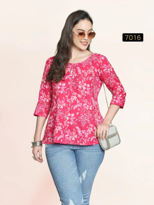 Stylish Tunic Tops with Handwork