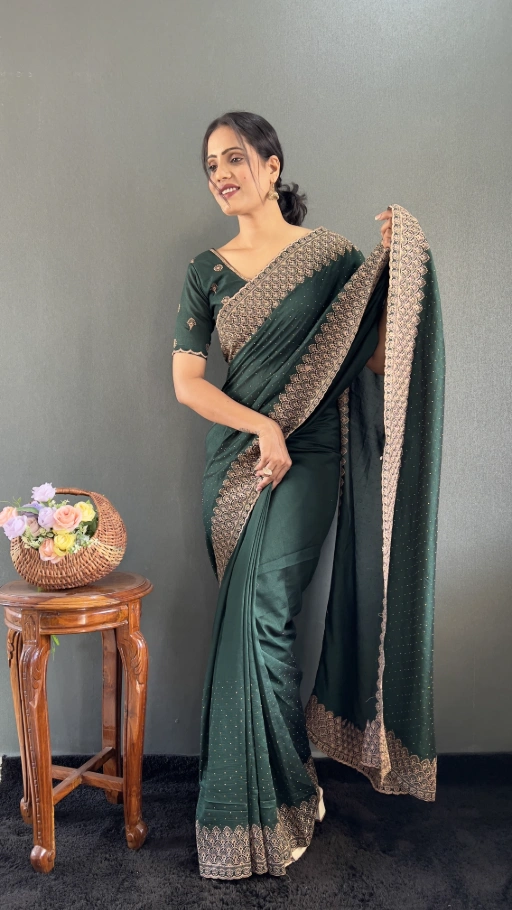 Traditional Ready to Wear Saree For Sangeet