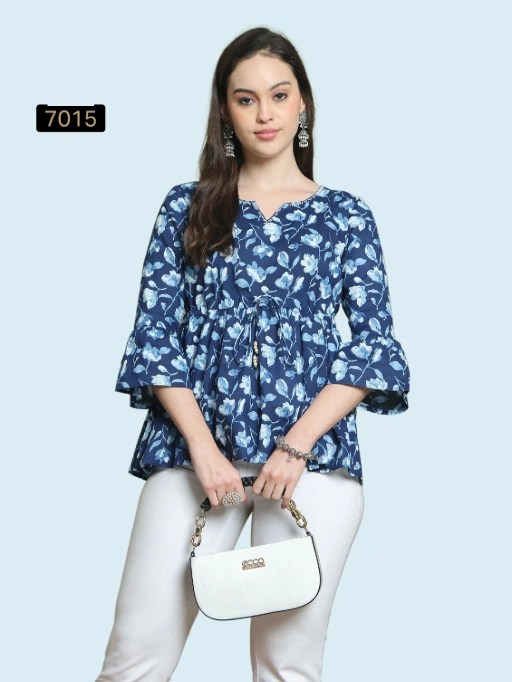 Stylish Tunic Tops with Handwork