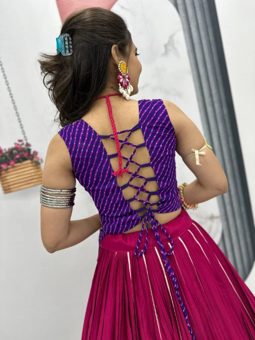 Buy Navratri Lehenga with Kedia for Garba 2025
