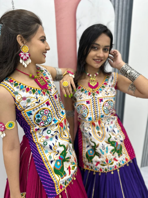Buy Navratri Lehenga with Kedia for Garba 2025