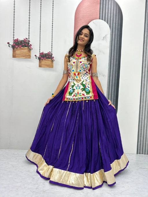 Buy Navratri Lehenga with Kedia for Garba 2025