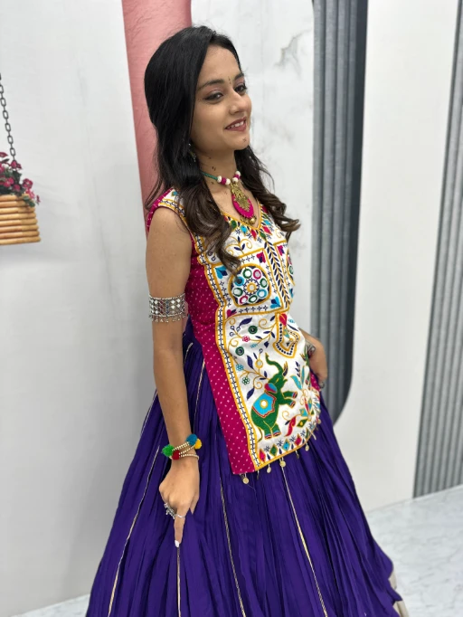 Buy Navratri Lehenga with Kedia for Garba 2025