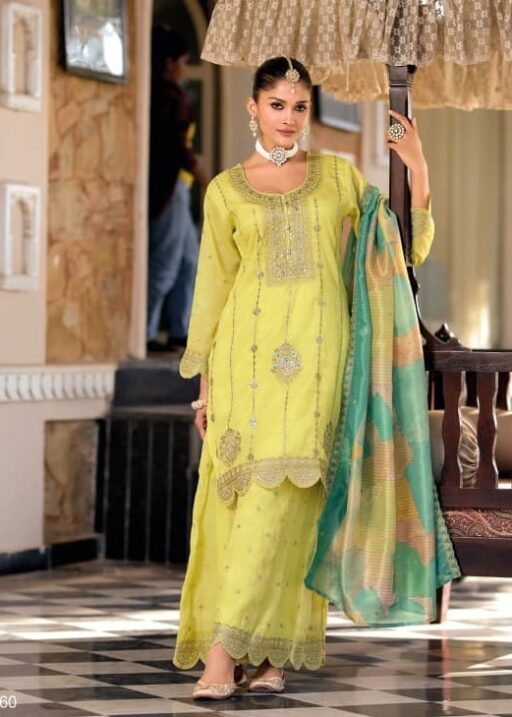 Buy Stylish Readymade Palazzo Suits for Wedding