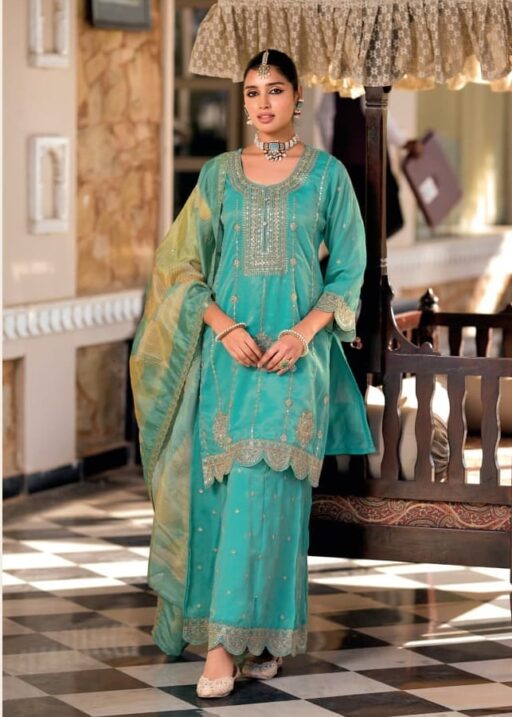 Buy Stylish Readymade Palazzo Suits for Wedding