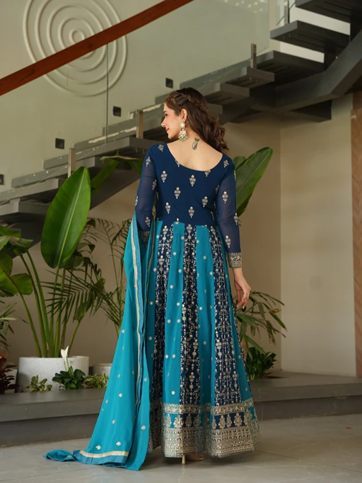 Designer Wedding Wear Readymade Anarkali Suit