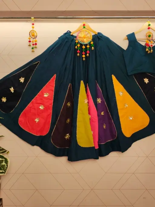 Rayon Readymade Big Flair Chaniya for Dandiya Night