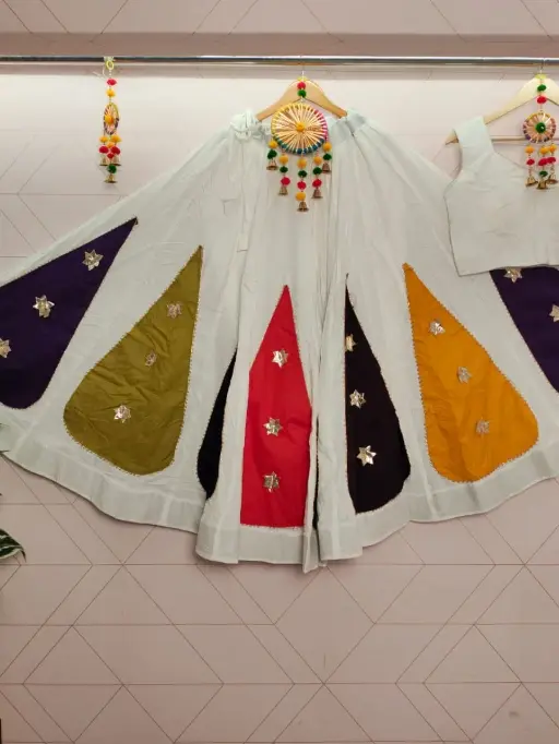 Rayon Readymade Big Flair Chaniya for Dandiya Night