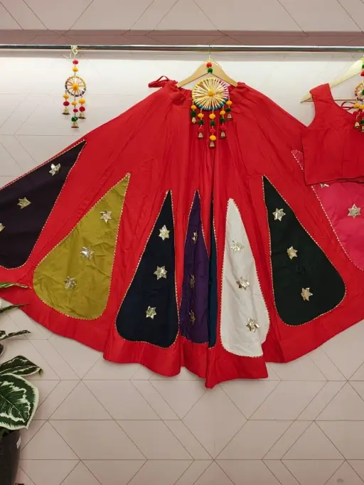 Rayon Readymade Big Flair Chaniya for Dandiya Night