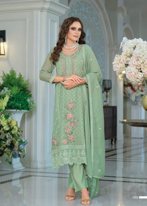 Stylish Pakistani Readymade Straight Suit