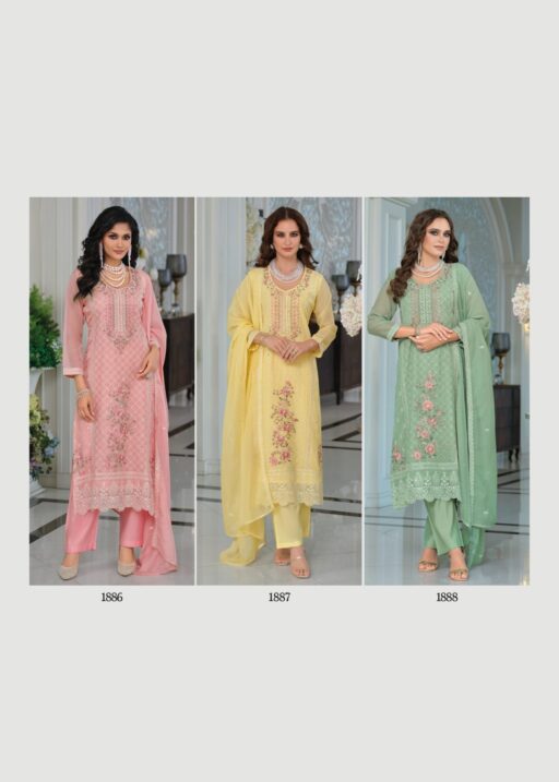 Stylish Pakistani Readymade Straight Suit