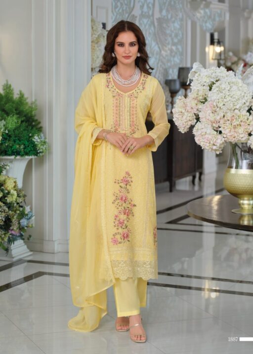 Stylish Pakistani Readymade Straight Suit